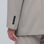 Relaxed Basic Blazer — Light Beige