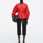 COS Drawstring Peplum Blouse