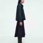 COS Regular Flare Denim Shirt Indigo