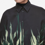 COS Printed Linen Blend Shirt