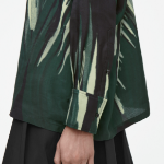 COS Printed Linen Blend Shirt