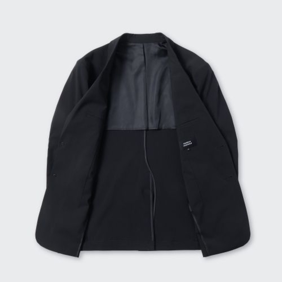 [Cooltandard] Oversized Blazer — Dark Grey