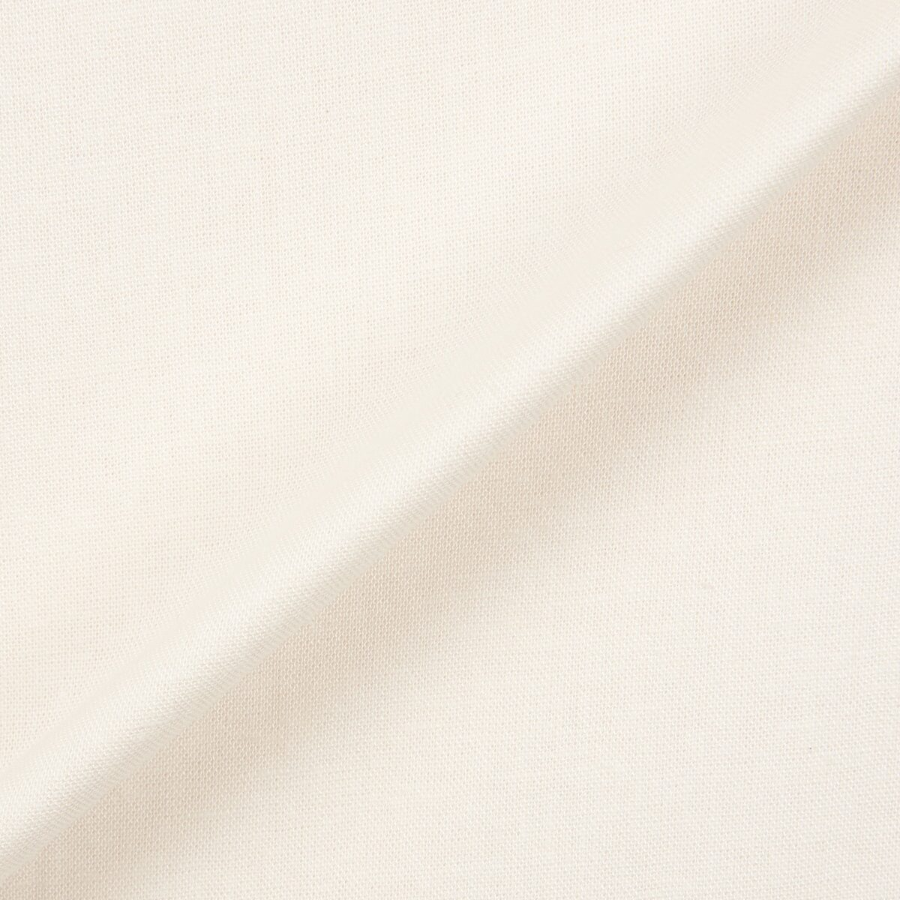 JAJU Linen Blended Wide Banding Pants (Ivory) — светлые и лёгкие брюки из льняной смеси для тёплой погоды и максимального комфорта