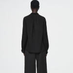 COS Ruffle High-Neck Blouse