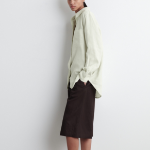 COS Oversized Linen Shirt Pale