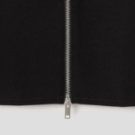 GANNI Bonded Crepe Long Skirt – Black