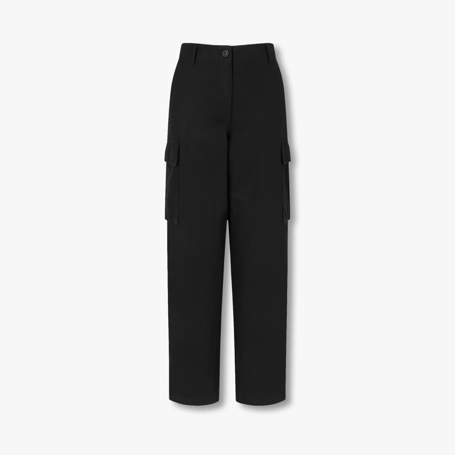 JAJU Cargo Pants (Black) — практичные и стильные женские карго-брюки для активного и повседневного образа
