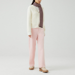 JAJU Corduroy Wide Pants (Pink) — женские широкие брюки из мягкого вельвета для уютного и стильного образа