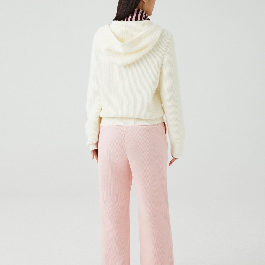 JAJU Corduroy Wide Pants (Pink) — женские широкие брюки из мягкого вельвета для уютного и стильного образа