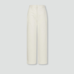 JAJU Corduroy Wide Pants (Ivory) — женские широкие брюки из мягкого вельвета светлого оттенка для стильного и уютного образа