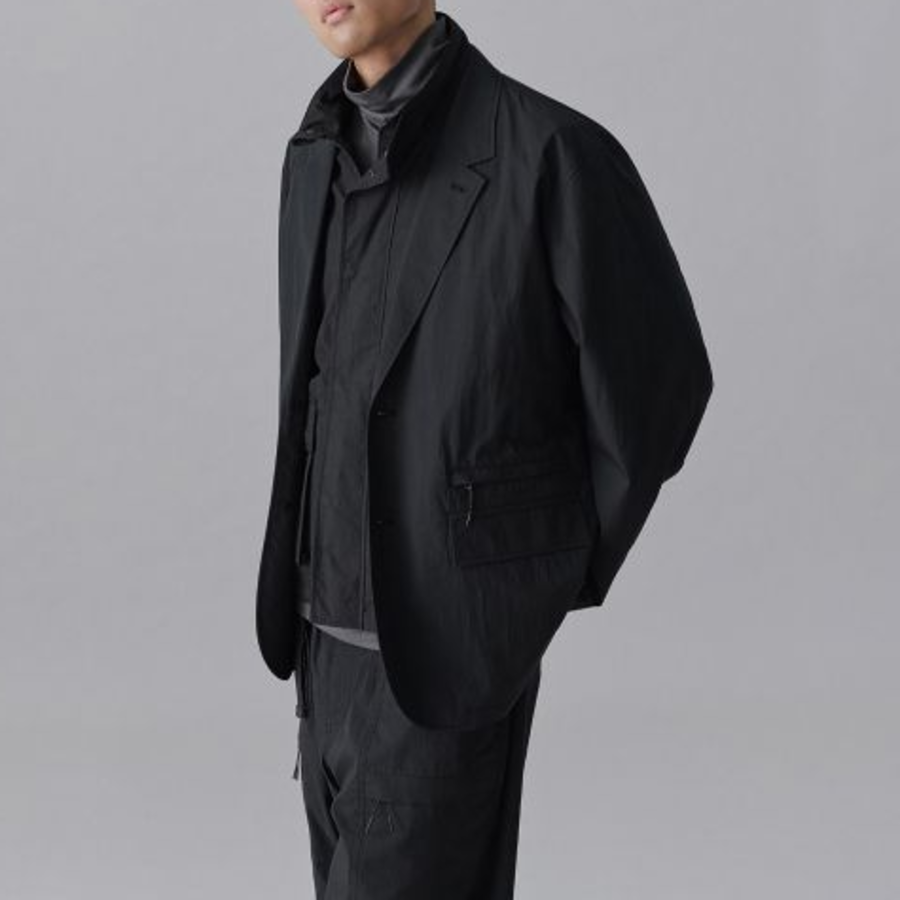 City Leisure CN Relaxed Blazer — Black