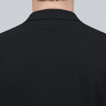 Relaxed Basic Blazer — Black