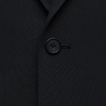 Relaxed Basic Blazer — Black