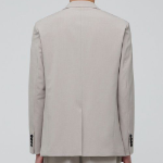 Lightweight Basic Blazer — Light Beige