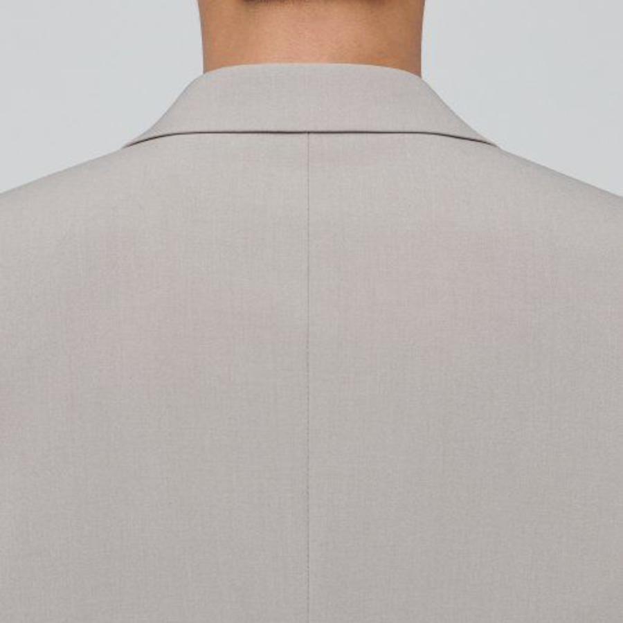 Lightweight Basic Blazer — Light Beige