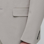 Lightweight Basic Blazer — Light Beige