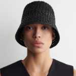 COS Open Weaving Straw Bucket Hat