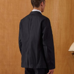 City Workers Cotton Blazer — Black