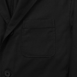 City Workers Cotton Blazer — Black