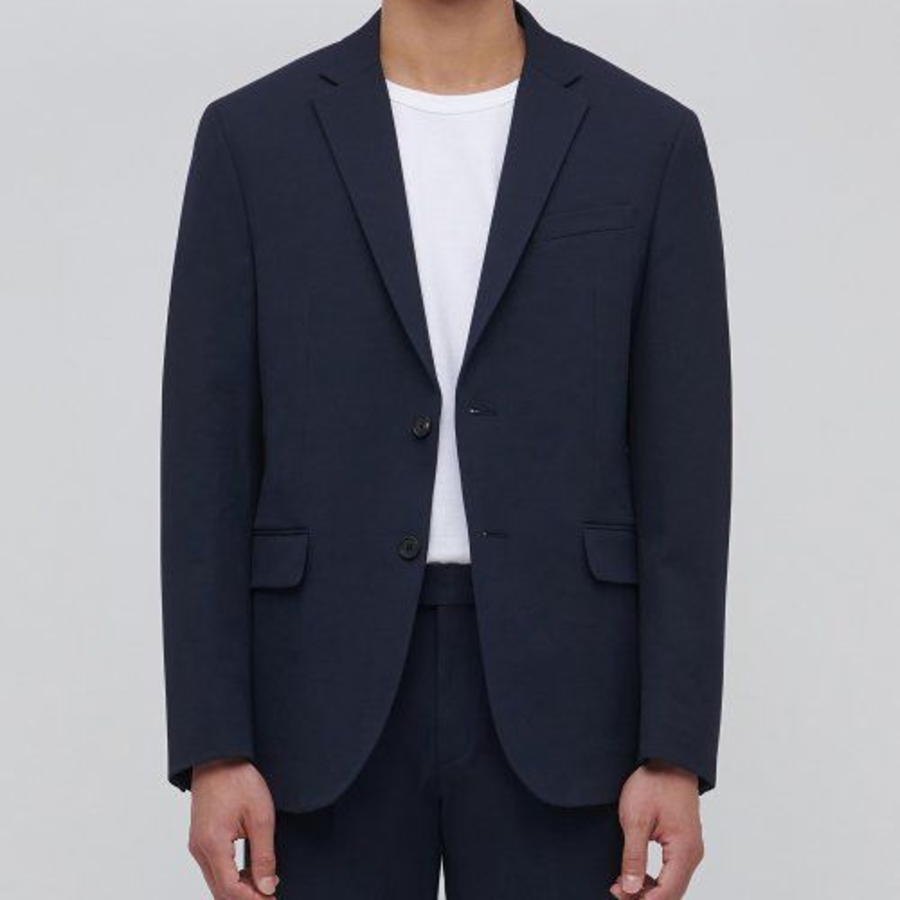 Basic Blazer — Navy