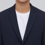 Basic Blazer — Navy