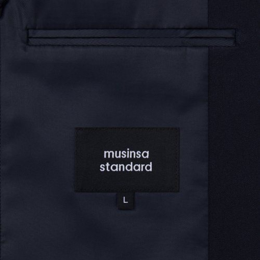 Basic Blazer — Navy