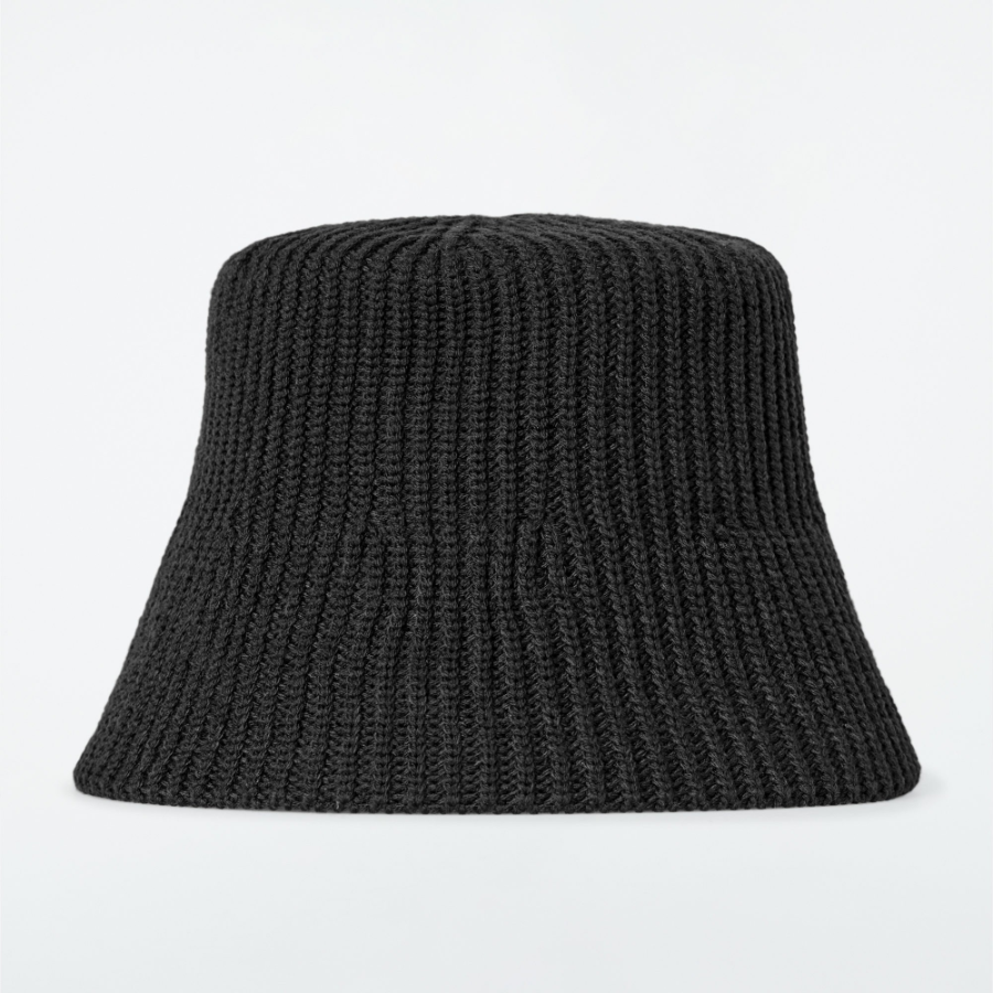 COS Ribbed Wool-Blend Bucket Hat