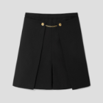 GANNI Light Twill Suiting Skirt – Black