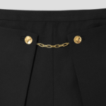 GANNI Light Twill Suiting Skirt – Black