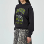 GANNI Isoli Cherries Oversized Hoodie – Phantom