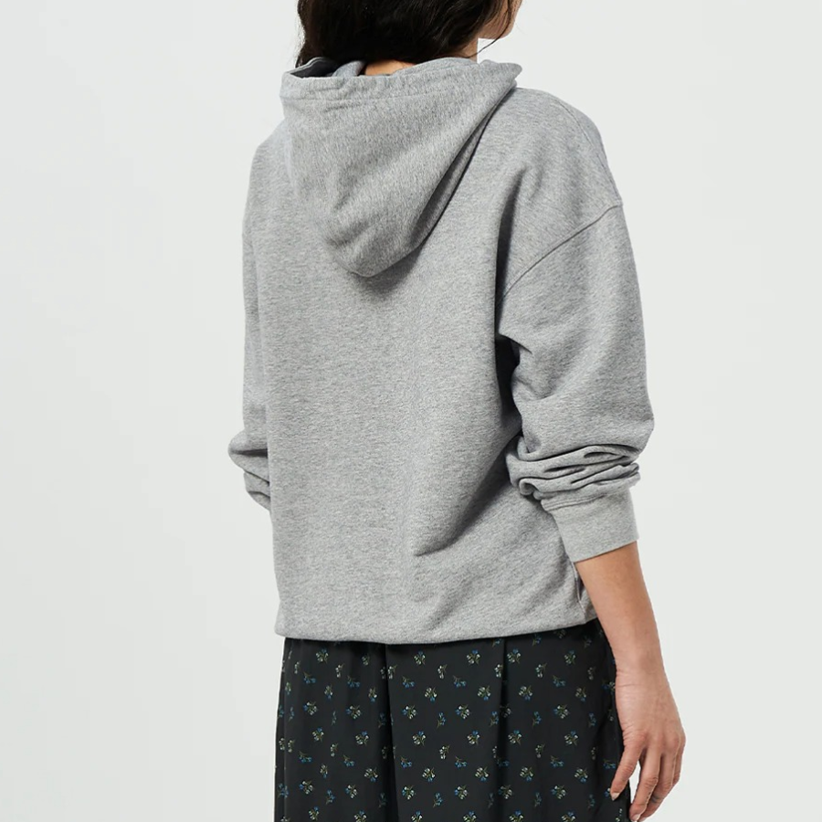 GANNI [EXCLUSIVE] Isoli Bear Oversized Hoodie – Ash