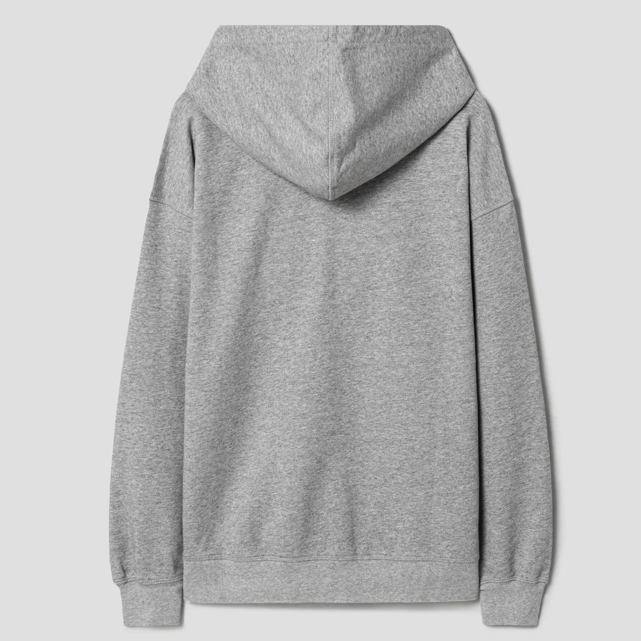 GANNI [EXCLUSIVE] Isoli Bear Oversized Hoodie – Ash