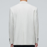 Relaxed Basic Blazer — Dusty Cream