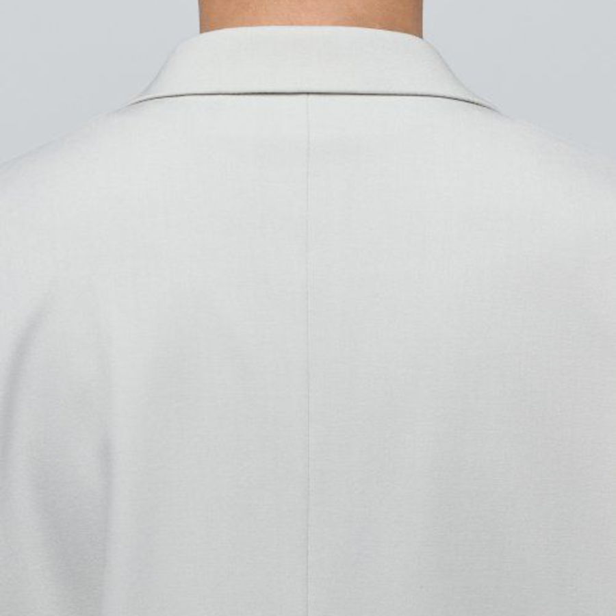 Relaxed Basic Blazer — Dusty Cream