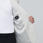 Relaxed Basic Blazer — Dusty Cream