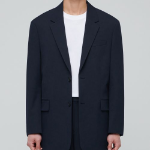 Oversized Blazer — Navy