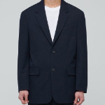 Oversized Blazer — Navy