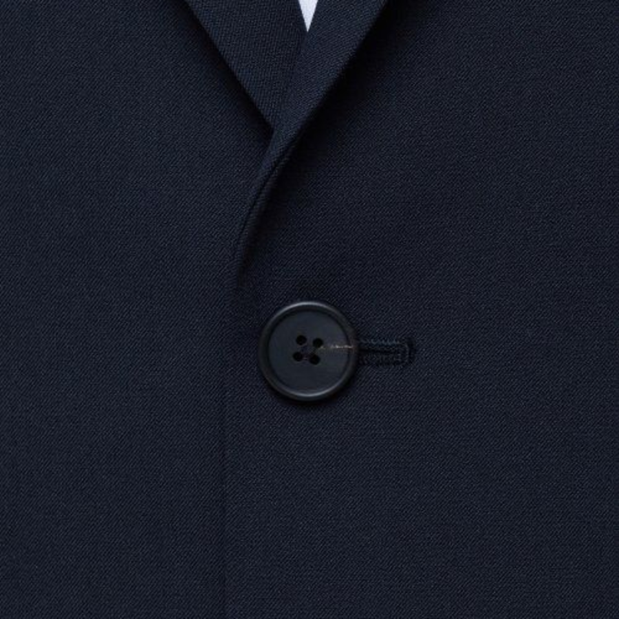 Oversized Blazer — Navy