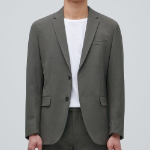 Lightweight Basic Blazer — Dusty Khaki