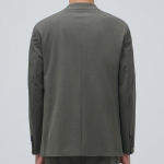 Lightweight Basic Blazer — Dusty Khaki