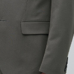 Lightweight Basic Blazer — Dusty Khaki