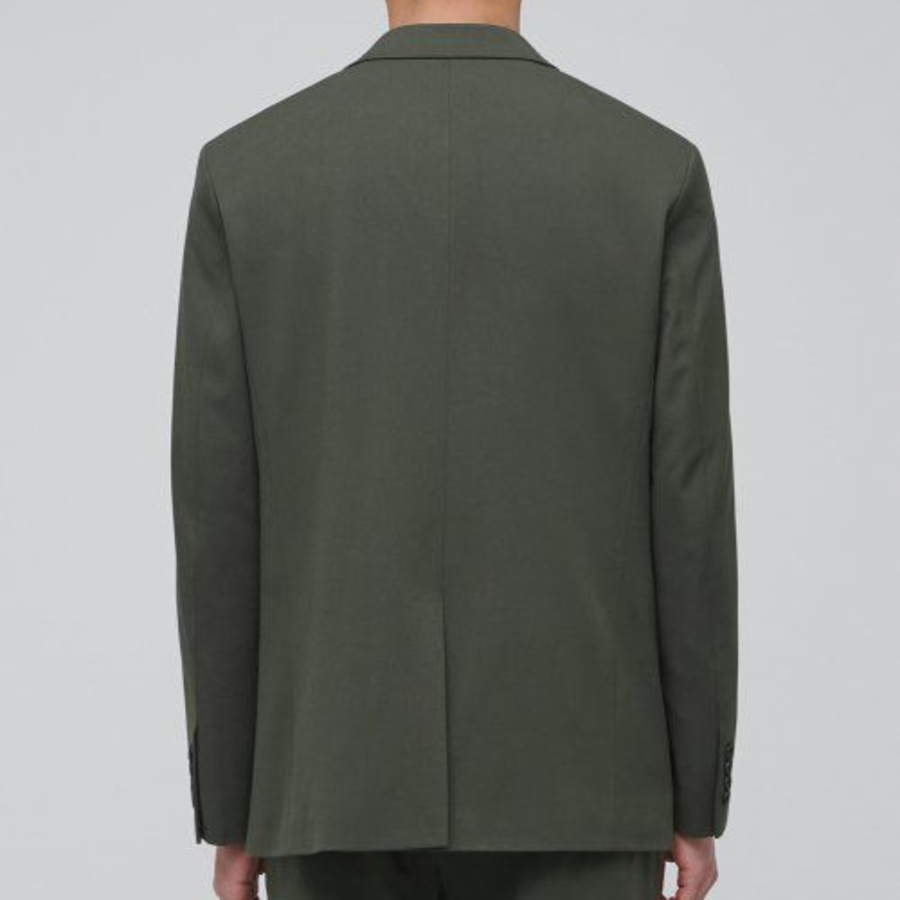 Basic Blazer — Dusty Khaki