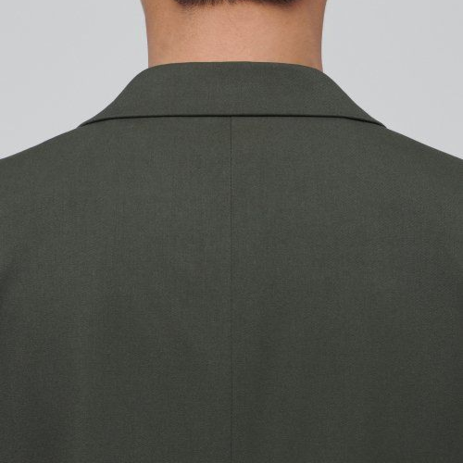 Basic Blazer — Dusty Khaki