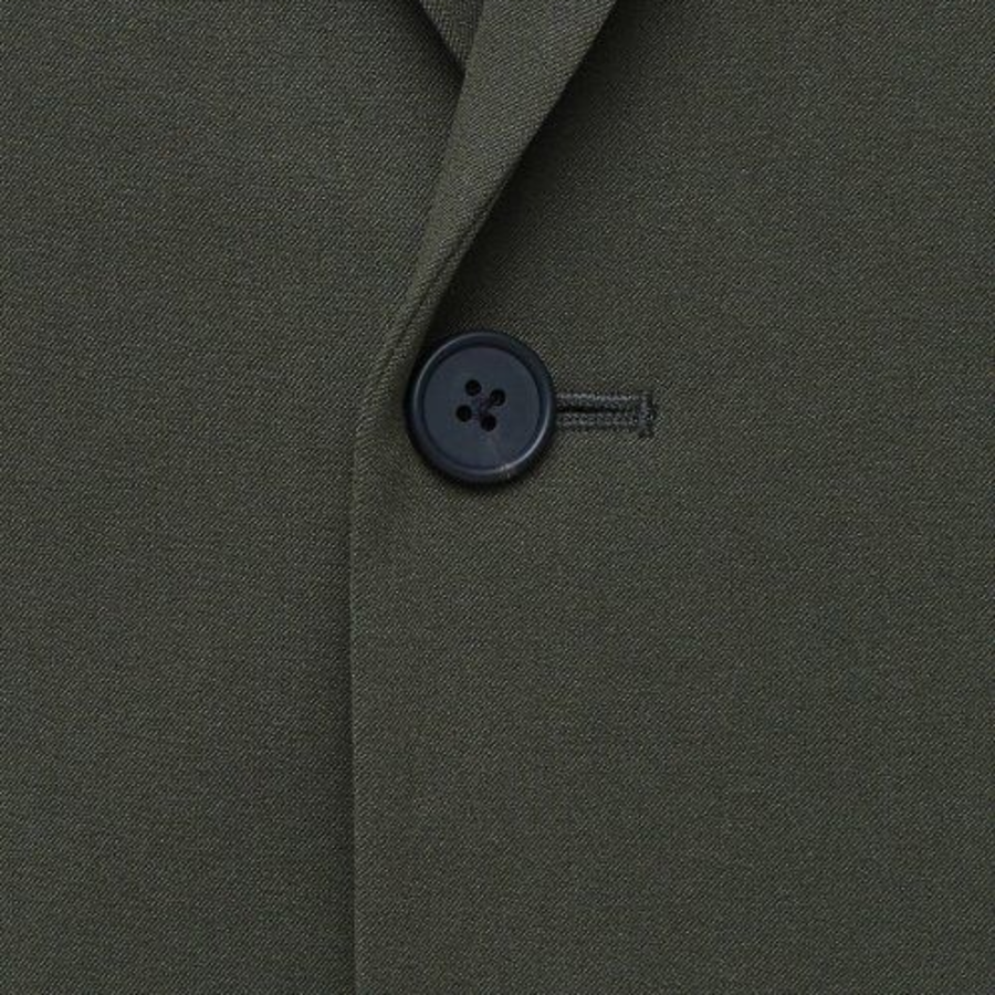 Basic Blazer — Dusty Khaki