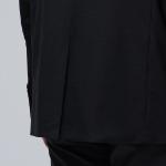 Relaxed Basic Wool Blazer — Black