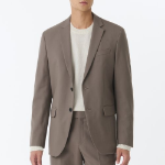 Basic Wool Blazer — Dusty Beige