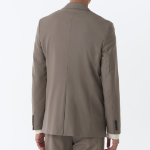 Basic Wool Blazer — Dusty Beige