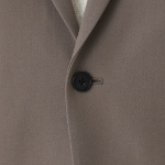 Basic Wool Blazer — Dusty Beige