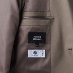 Basic Wool Blazer — Dusty Beige