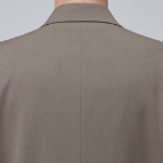 Daddy Shoulder Oversized Blazer — Dusty Beige